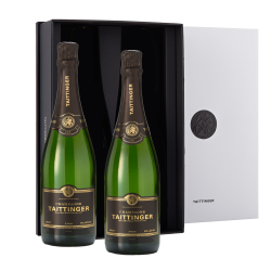 Buy & Send Taittinger Brut Vintage Champagne 2014 75cl in Branded Monochrome Gift Box